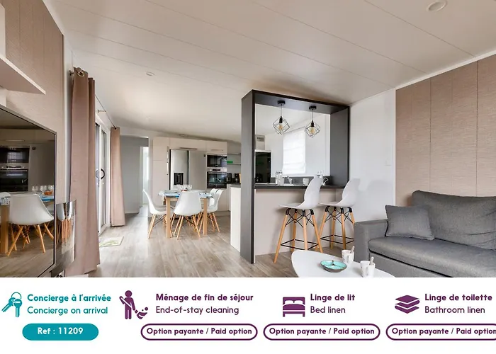 Chalet Pour 6 Personnes - Piscine Couverte Brétignolles-sur-Mer